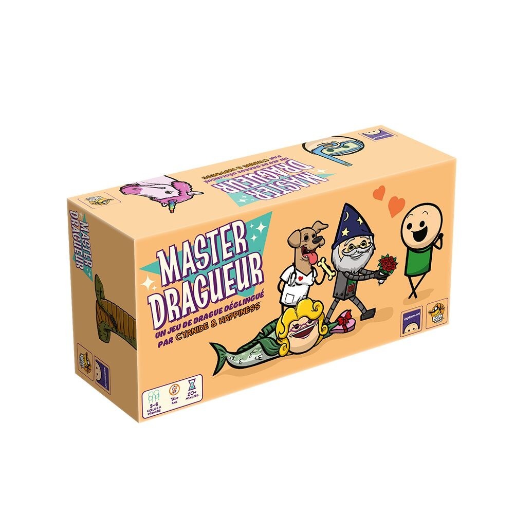 Master Dragueur Jeu Neuf de Lucky Duck Games pour Soirées Entre Amis