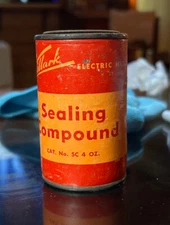 Vintage Killark Sealing Compound Advertising Tin