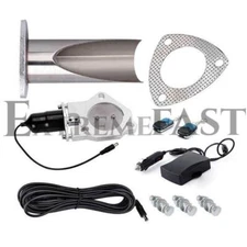 3inch Electric Exhaust Valve Kit Remote Control Dump Valve