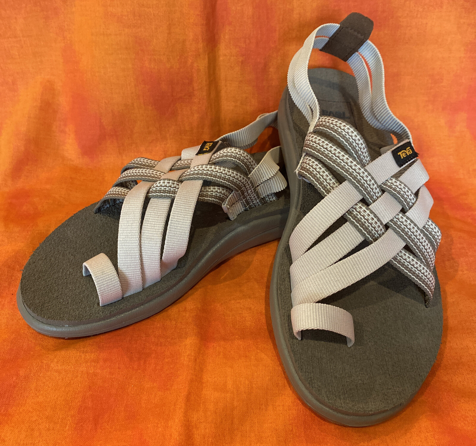 Teva Voya Strappy 1099271 Womens Brown Sandals Size 5 | eBay