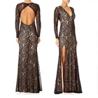 LONG LACE DRESS MAXI GOWN KELSIE LACE BACKLESS EVENING FISHTAIL RRP £180 -UK 6