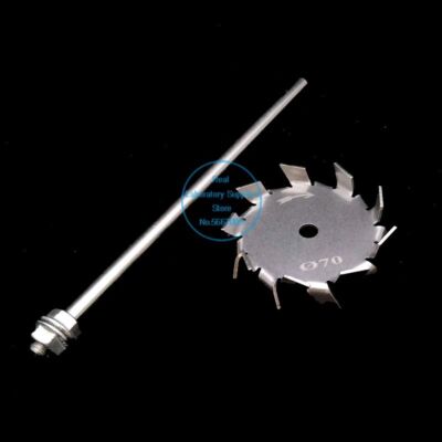 Dispersion Disk Machine Steel Blade Agitating Stirring Rod Laboratory Parts