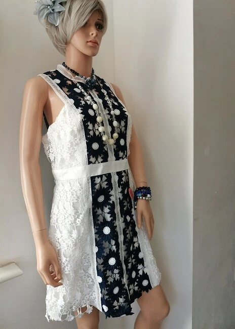 Chi chi london white floral dress cheap