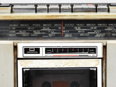 RARE LARGE VINTAGE NATIONAL PANASONIC JAPAN TAPE CASSETTE RADIO