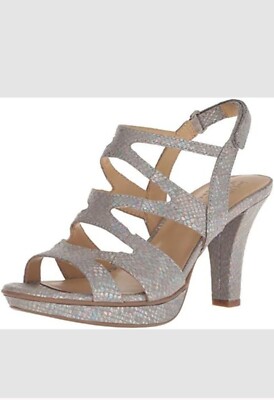 Naturalizer 11 Dianna Silver Snake Sandal