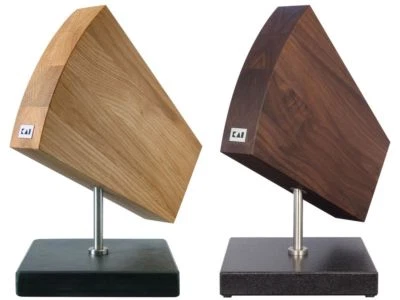 KAI Messerblock Messerbrett Messerständer Granit Holz magnetisch drehbar - Bild 1 von 4