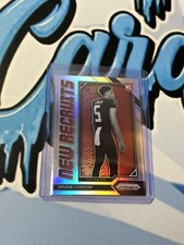 2022-23 Panini Prizm Football Drake London New Recruits Silver SP