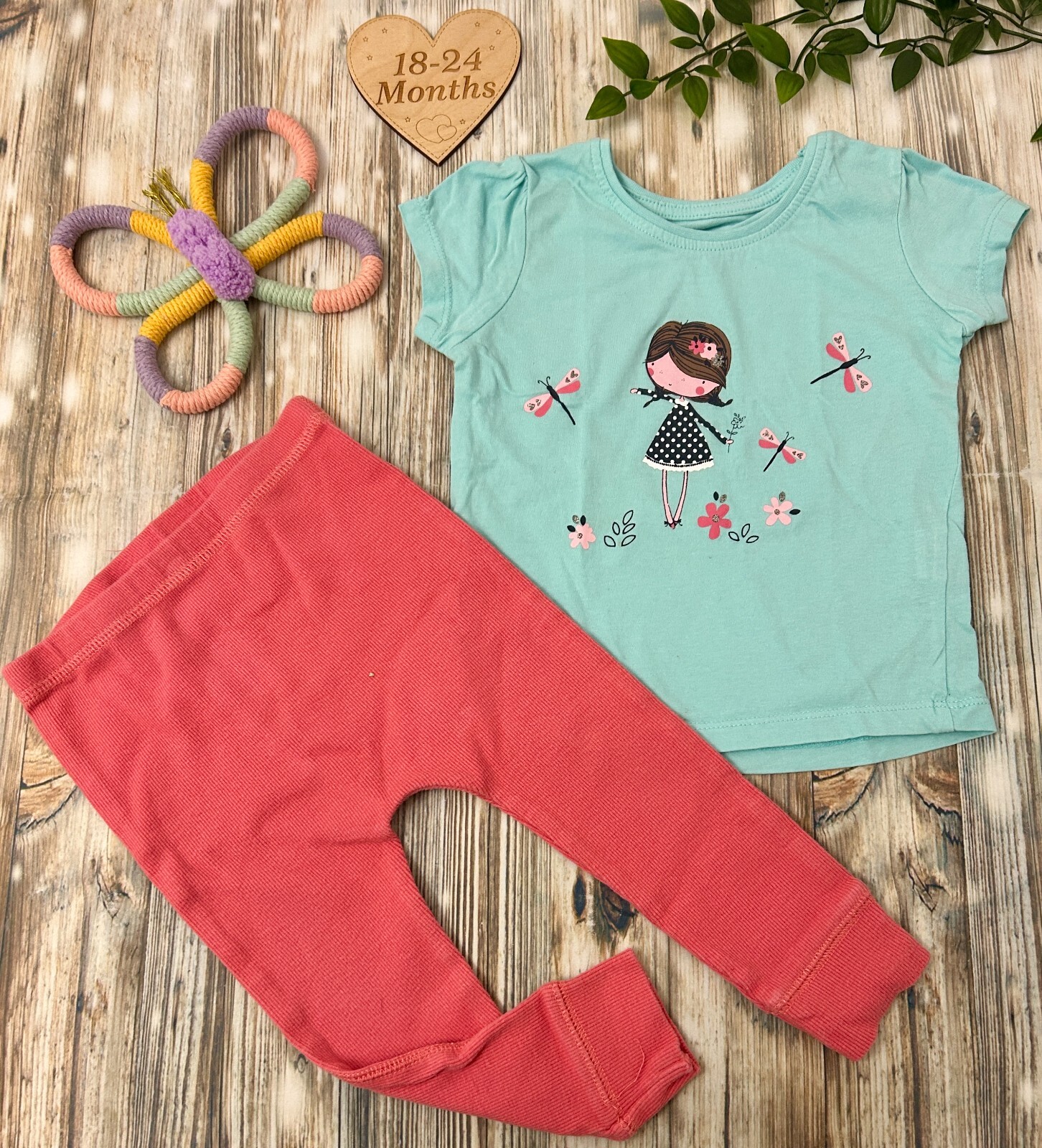 18-24 Monate Baby Mädchen Kleider Outfits Set Multi Angebot Machen Sie ein Paket