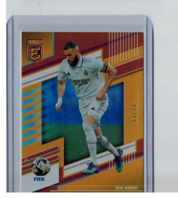 Panini 2022-23 Donruss Elite FIFA Karim Benzema  #/30