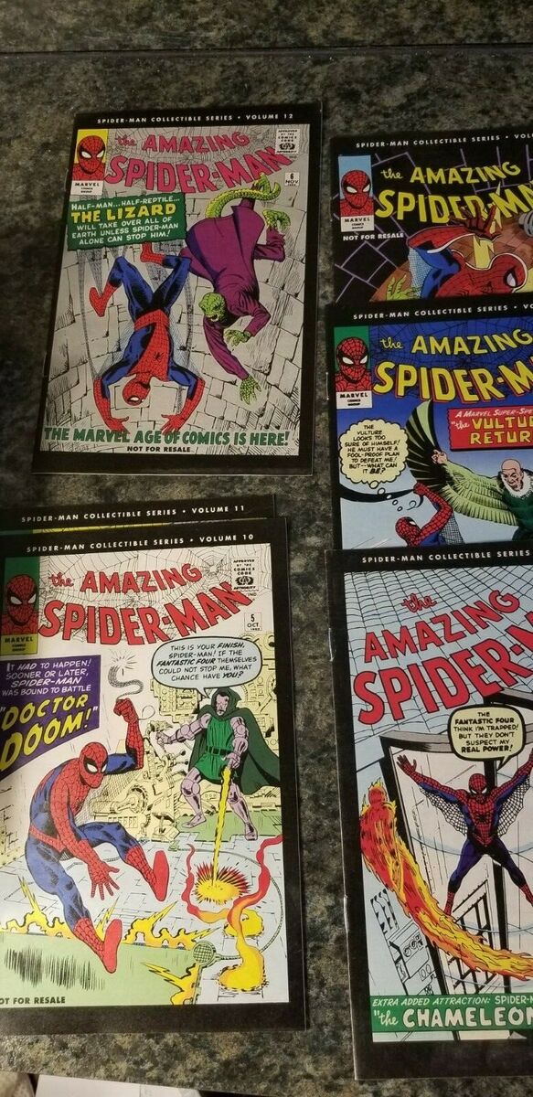 Lot of The Amazing Spider-Man Collectible Series Comic Books Lot of The Amazing Spider-Man Collectible Series Comic Books