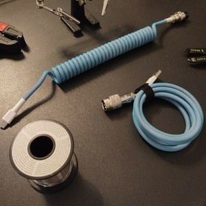 Gmk Bento temática C Usb Cabo De Teclado Personalizada Com Conector Bobina + Aviador | eBay