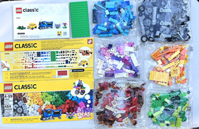 LEGO Classic 484 Pieces All Sealed Bags From Set 10696 + Instruction Book NO BOX