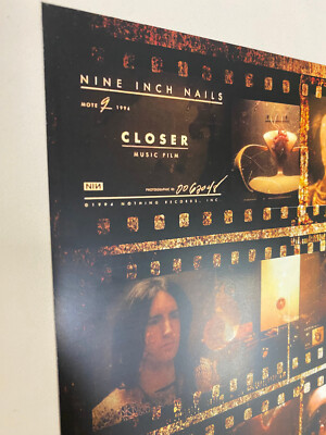 Nine Inch Nails - Closer 11x17 Poster Print | eBay