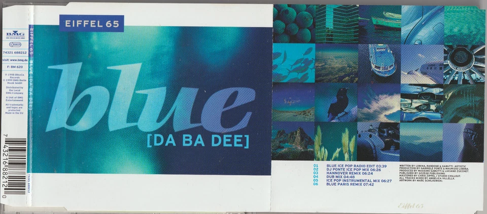 Eiffel 65 - Blue [Da Ba Dee] (6 Track Maxi CD) - Bild 1 von 1