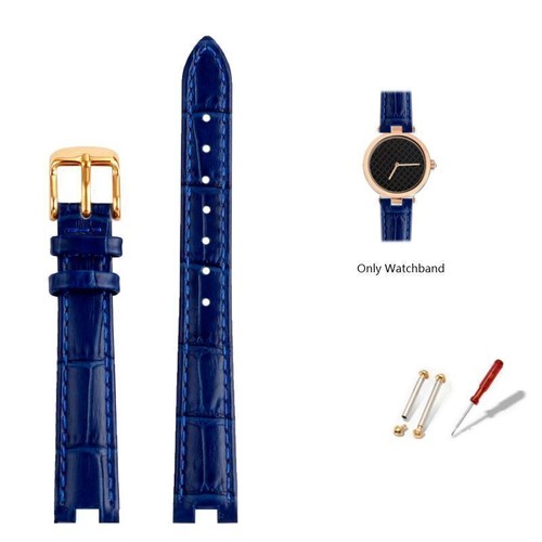 Genuine Leather Watchband Fit For Gucci G-C YA1414 YA1415 Series Watch Strap - Picture 35 of 36