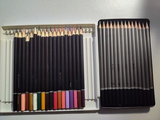 Watercolor Pencil and Graphite Pencil Lot