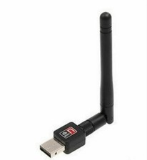 Desktop PC 150Mbps Wireless N WiFi USB Network Adapter Card 802.11b/g/n Antenna