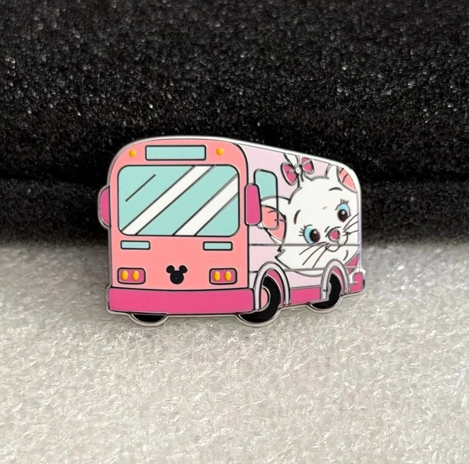 Disney DLR The Aristocats Marie Bus Hidden Disney Mickey 2026 Wave A Pin
