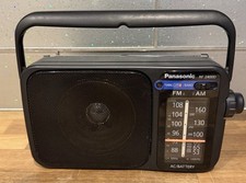 Panasonic Portable 2 Band Am/fm Radio - Black Rf2400 - Working 🔥