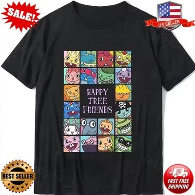 NEW FUNNY Happy Tree Friends Characters Cartoon Tee S to 5XL FREE SHIPPING