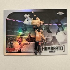 2020 Topps Chrome WWE Humberto Carrillo Refractor #28 RAW