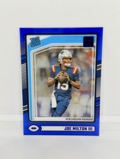 JOE MILTON III Rookie 2024 Donruss Clearly Blue /49 Dallas Cowboys RC #97