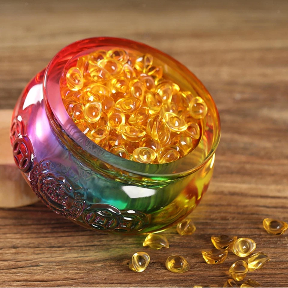 Bowl Ornament, Storage Container Colorful Collectable Keys Holder Artwork Craft