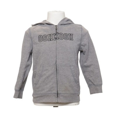 OshKosh B'gosh, Kapuzenpullover, Größe: 104, Grau #EjU