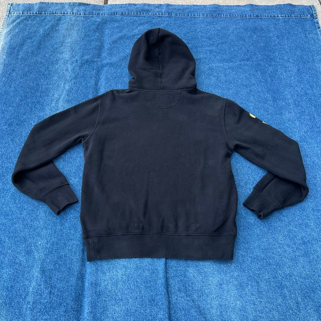 Polo Ralph Lauren embroidered triple gold pony #3 plaid hoodie | eBay