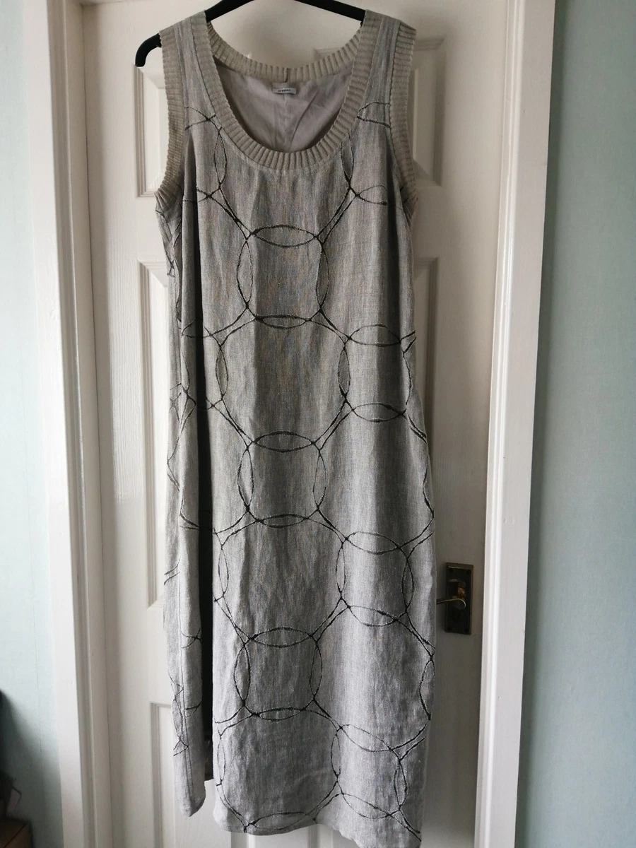paisley print linen dress Marbella paisley linen long dress – MC2 Saint Barth main image 1