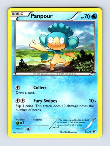 Panpour - Kalos Starter Set 11/39 - MP - Pokémon