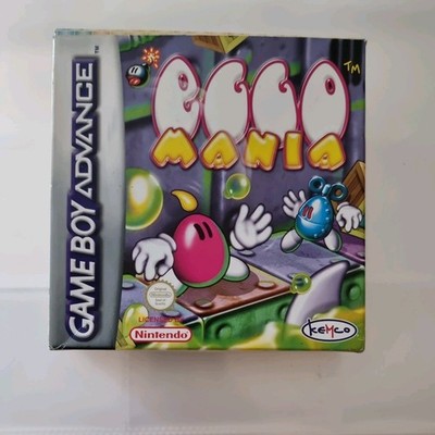 Eggo Mania Nintendo Game Boy Advance GBA OVP 