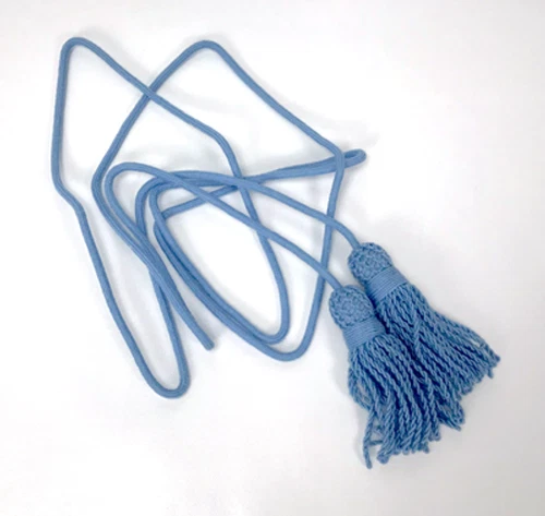 Sky Blue Wool Bugle, Flag, or Bagpipe Cord