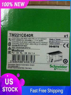 NIB Schneider TM221CE40R PLC Controller Modicon M221 - 40 I/O, Relay, Ethernet