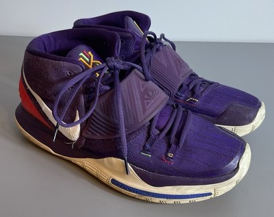 Nike Kyrie Irving 6 Enlightenment Purple White BQ4630-500 Men's Shoe 13