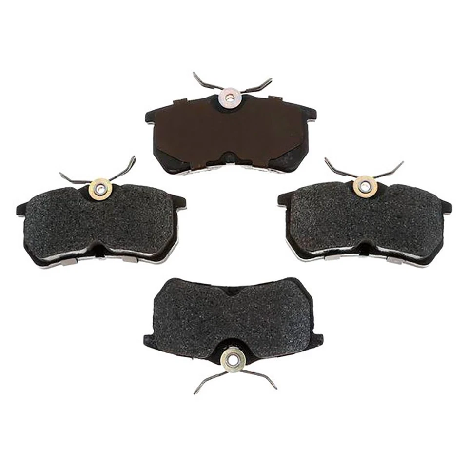 Rear Kit Brake Rotors + Metallic Pads & Hardware For 2000-2007 Ford Focus - Image 2 of 4