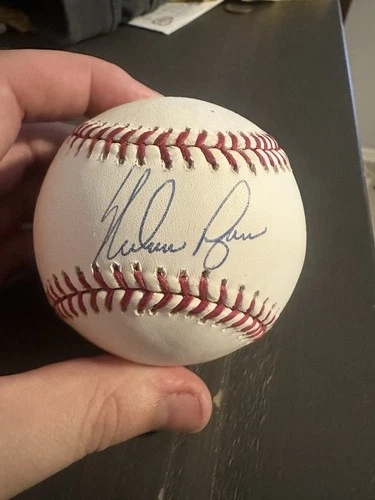 Nolan Ryan Autographed Baseball Field of Dreams COA