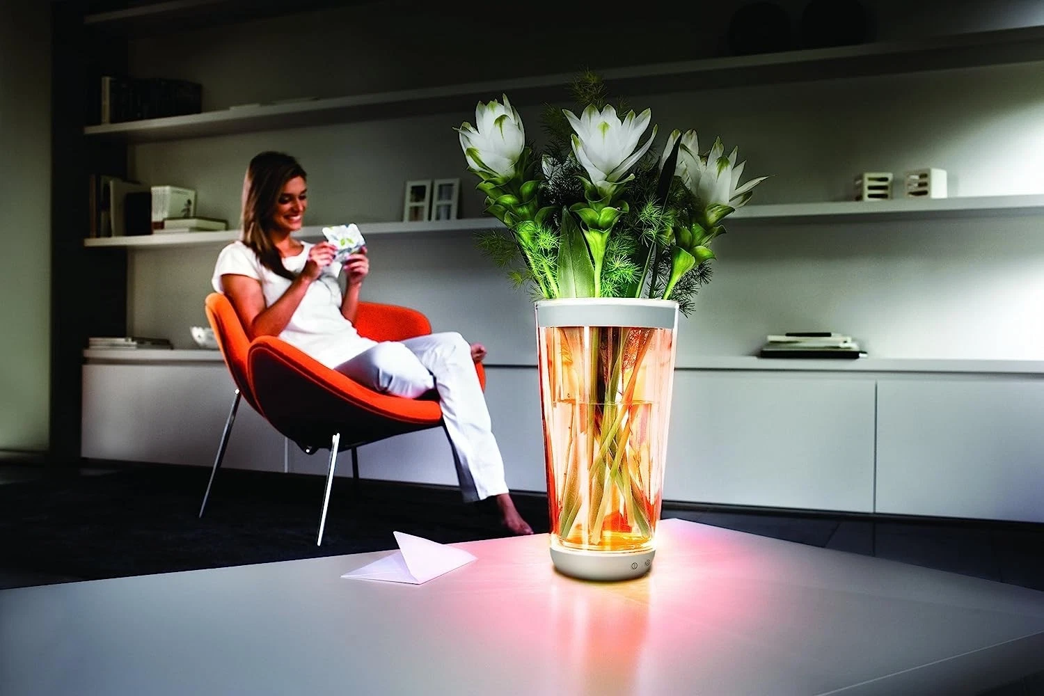 Philips Lumiware Vase Rechargable RGB colour changing