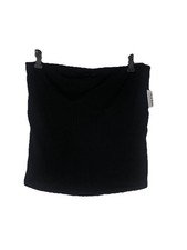 Old Navy Women's Large Black Ribbed Tube Top Strapless Tank NEW Shelf Bra