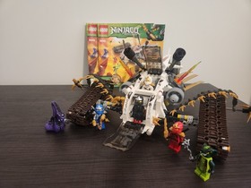 LEGO NINJAGO: Ultra Sonic Raider (9449) 100% Complete W/O BOX