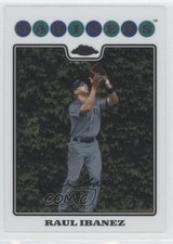 2008 Topps Chrome Raul Ibanez #140 0i1