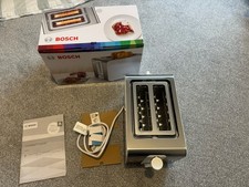 Image of Bosch TAT7201GB Sky Styline 2 Slice Toaster - White