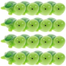 20 pezzi mini animali miniatura tartaruga marina giardino statuine piccoli animali figure