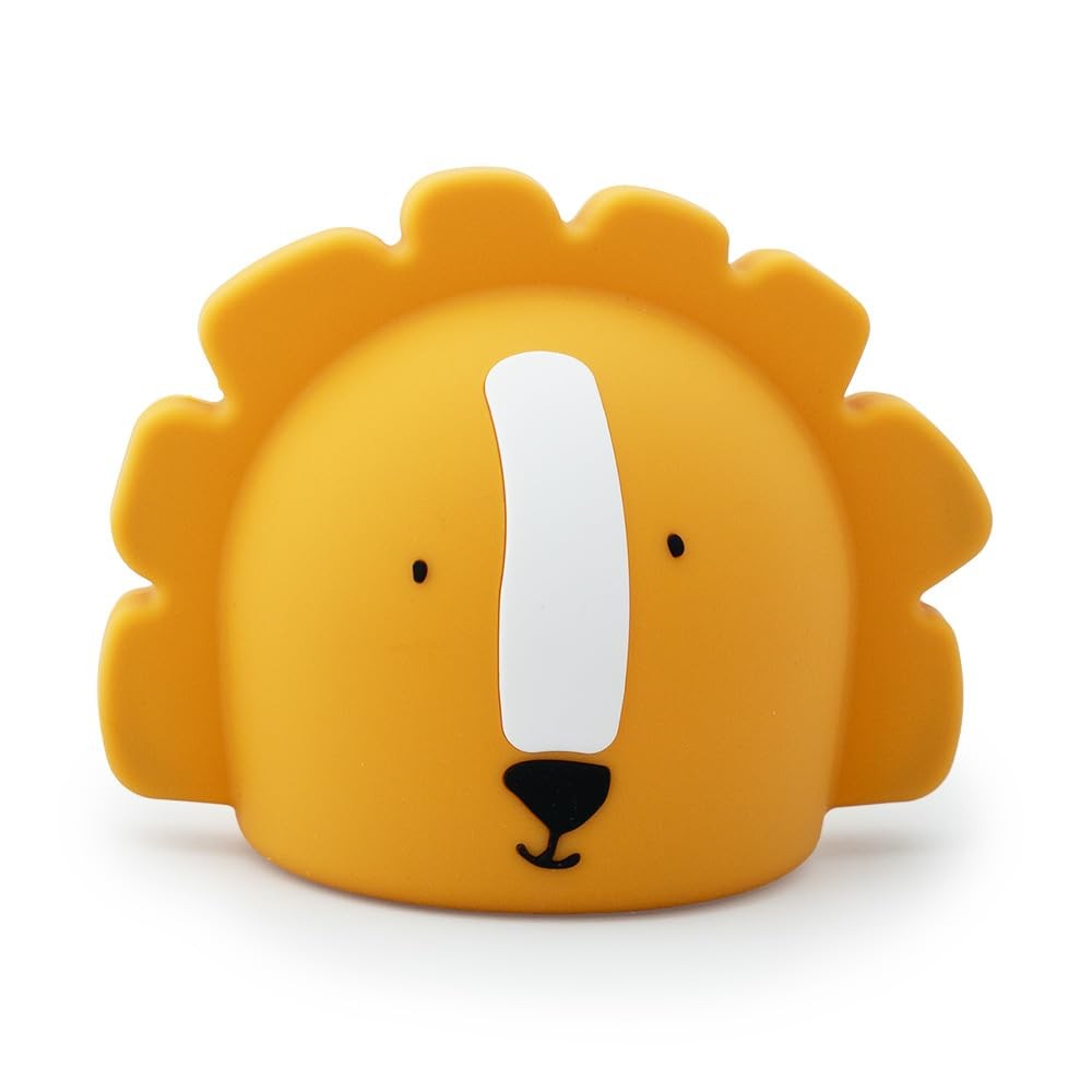 Veilleuse Mr. Lion Jaune anti peur du noir avec intensité réglable