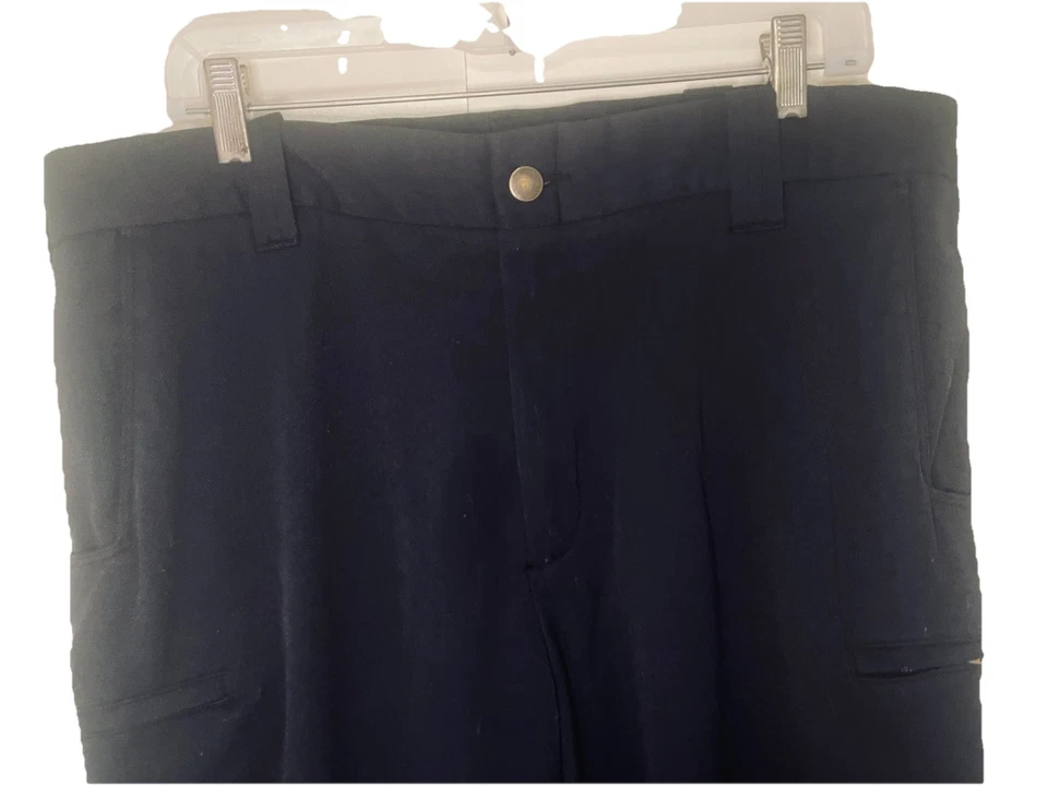 Flying Cross Men’s Uniform Pants 37”X 30” Navy Polyester F1 87300 - Image 2 of 3