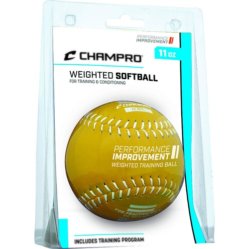 Training Softball, Package (Yellow, 12-Inch/11-Ounce)