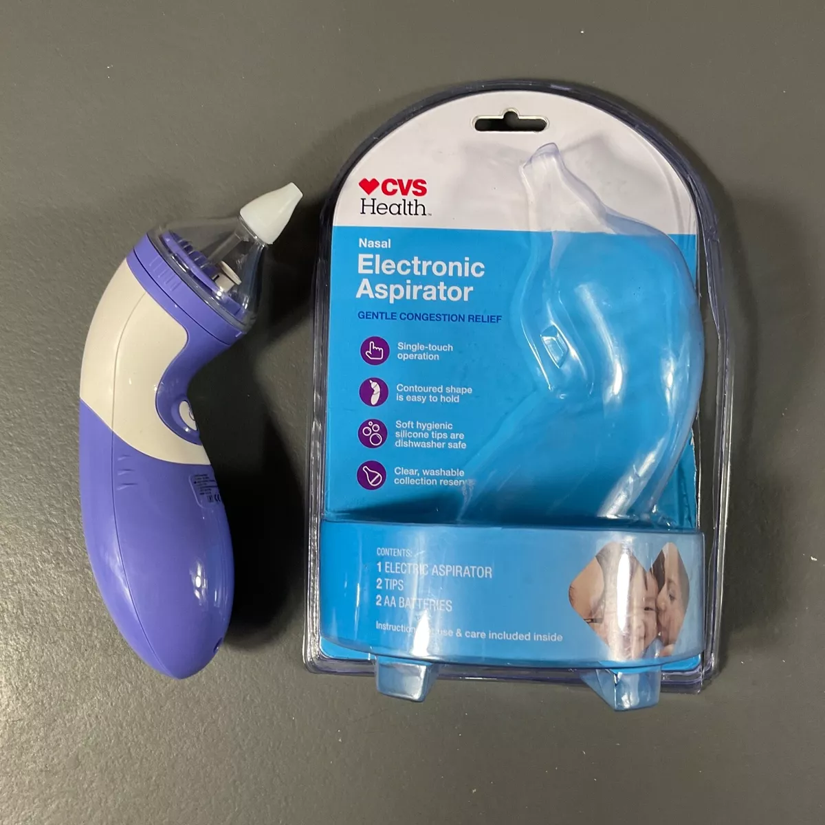 CVS Health Nasal Electronic Aspirator Gentle Congestion Relief
