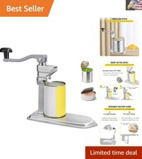 Commercial Can Opener, 23.2"/59cm Long, Stainless Steel for Up to 15.7"/40cm ...