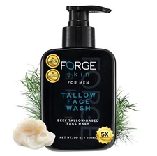 Original Forge Skin Beef Tallow for Skin Face Wash | Grass Fed Beef Tallow Hydra