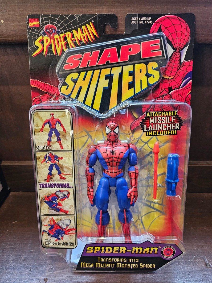 Toy Biz Spider-Man Sneak Attack Shape Shifters Figure 86892721612
